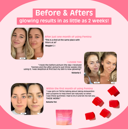 TRYFEMINA Daily Tanning Gummies